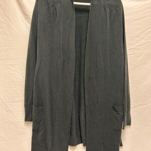 Black Wrap Sweater